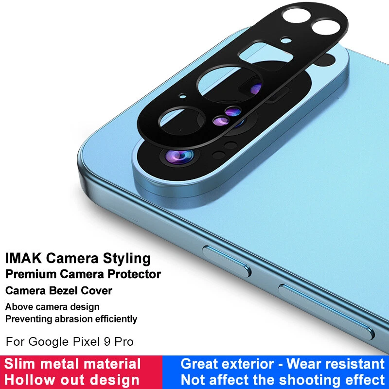 For Google Pixel 9 Pro, imak Metal Material Hollow Out Camera Protect Cover - Image 3 of 4