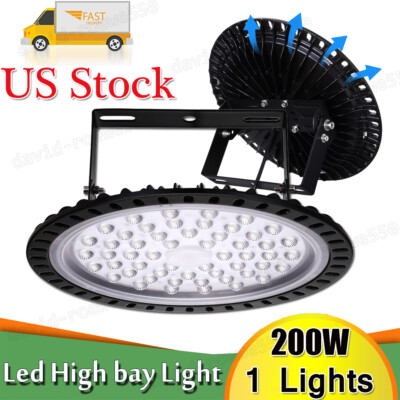 200Watt UFO LED High Bay Light Warehouse Led Shop Light Fixture Industrial Bulb