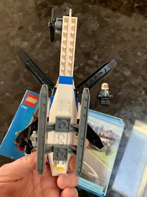 LEGO City 7741 Police helicopter, minifigure, manual - POLIZEI