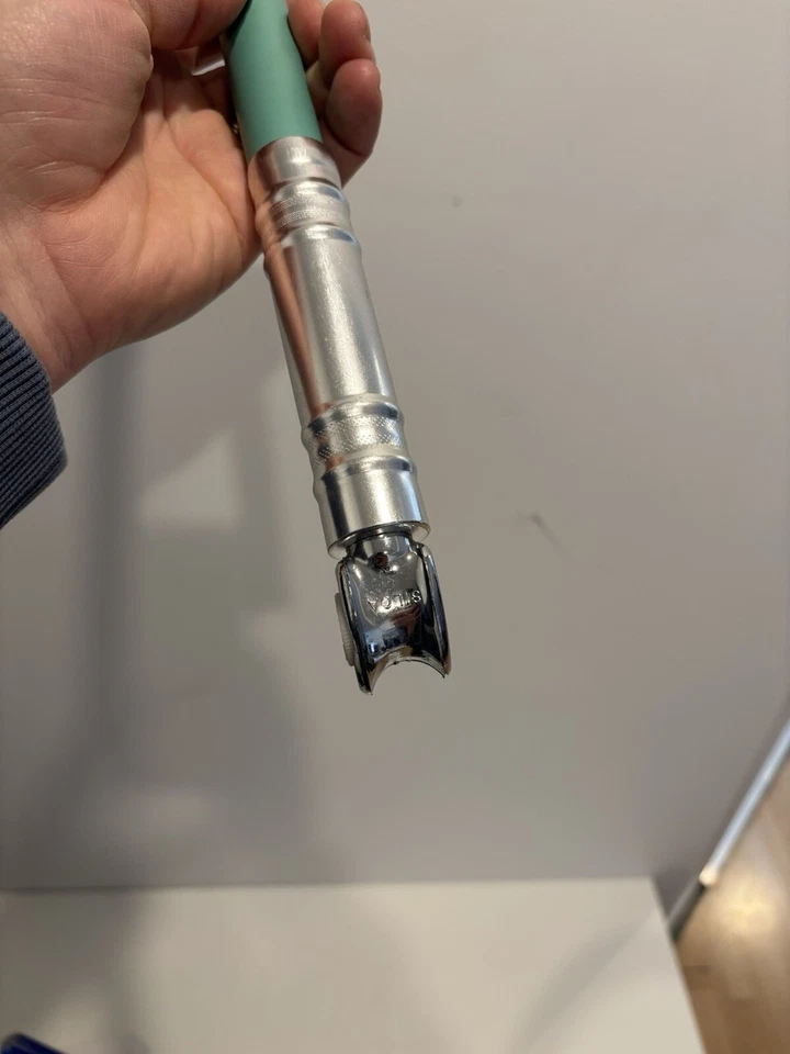 Vintage Silca Impero Pump Celeste Green 46cm Uncompressed. Bianchi Frame Pump Foto 4 de 4