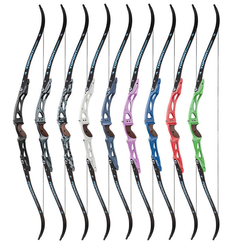 66" 68" 70" ILF Recurve Bow 25" Riser 18-44lbs Limbs Archery Target Sports R10 - Image 2 of 4