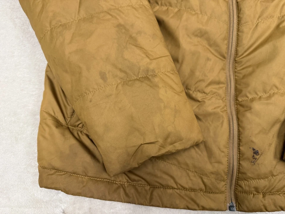 The North Face Mens Brown Windbreaker Puffer Jacket Size XL - Image 2 of 4
