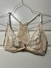 Victoria's Secret Dream Angels Bralette Racerback Lace Unlined Bra Size M