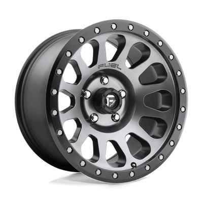 18X9 Fuel 1PC D601 VECTOR 6X5.5 1MM MATTE GUN METAL BLACK BEAD RING