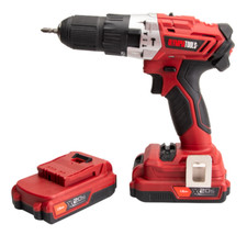 Olympia 20V Cordless Combi Drill 13mm 1/2" Nylon Chuck 2 x 1.5AH Li-Ion Battery