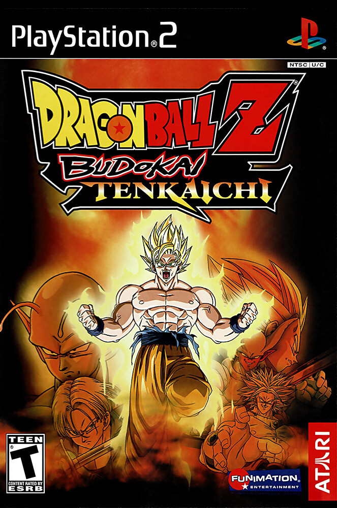 Dragon Ball Z Budokai Tenkaichi PS2 BOX ART Premium POSTER MADE IN
