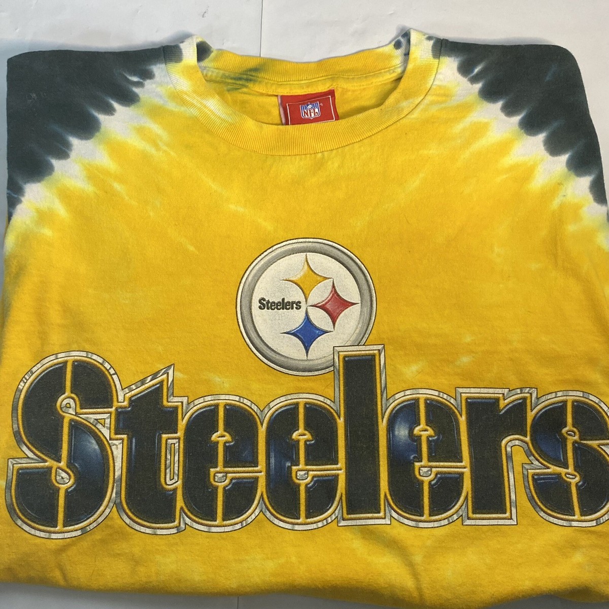 Vintage Pittsburgh Steelers T Shirt NFL Official Black