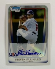 2011 Bowman Chrome Steven Farinaro USA Baseball Auto Card 93/199  AR41