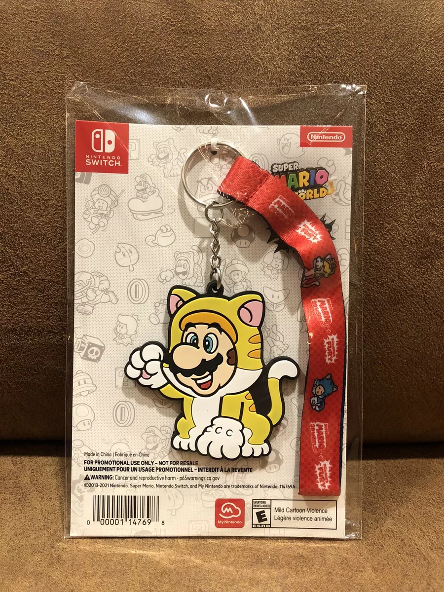 Super Mario 3D World + Bowser's Fury Cat Mario Keychain, Rewards