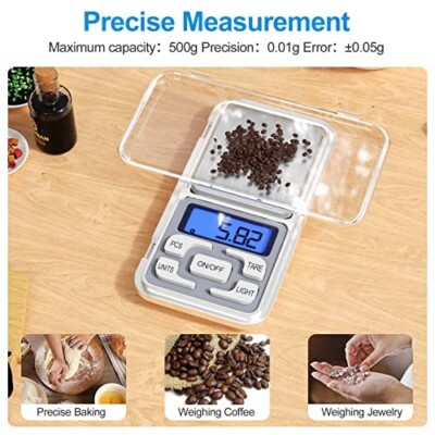 Präzisionswaage 500g Mit Schüssel Vitafit 500g/0,01g Digitale