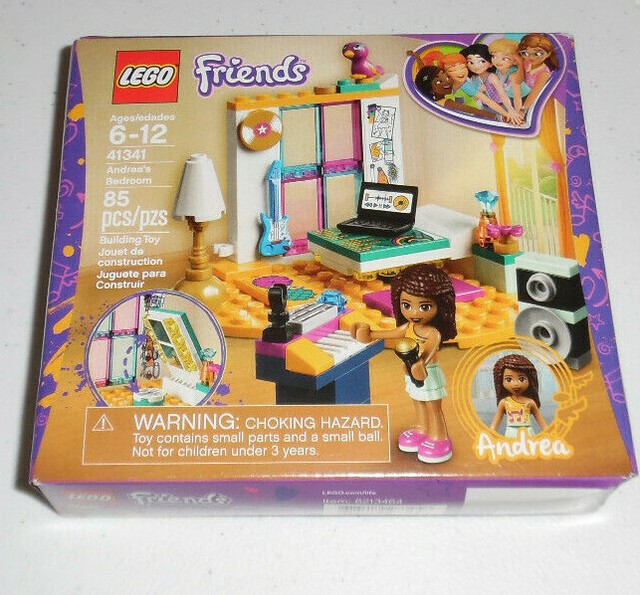 Lego Friends Andrea S Bedroom 41341 Building Play Set For Girls 85 Pieces Lego Complete Sets Packs Toys Hobbies Brandasly Com