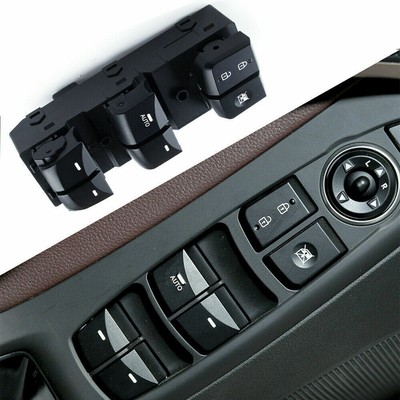 For Hyundai Elantra 2014-2016 Left Driver Master Door Window Switch Black Auto