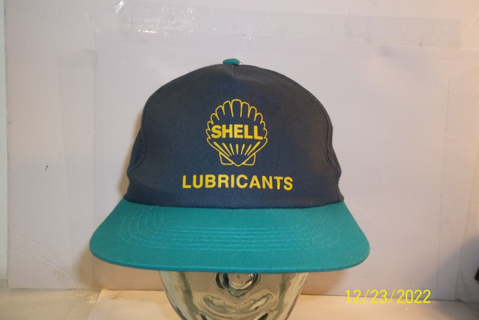 Vintage 1980's Shell Lubricants Snapback hat - image 1
