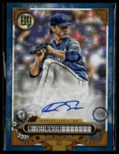 2022 Topps Gypsy Queen #GQA-BS Brady Singer GQ Autographs Indigo #/150