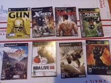 GameStop Halo 2 X-men Yakuza Store Display Promo Ads Marketing Material lot