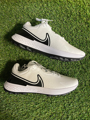 Nike Infinity Pro 2 White Black Photon Dust Golf Shoes DJ5593-115