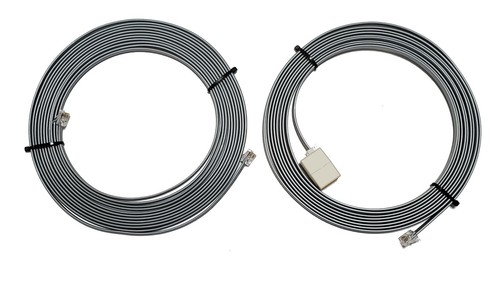 FTM-300DR Control Head Extension Cable 20 ' & Microphone Extension  15' Gray - Afbeelding 1 van 3
