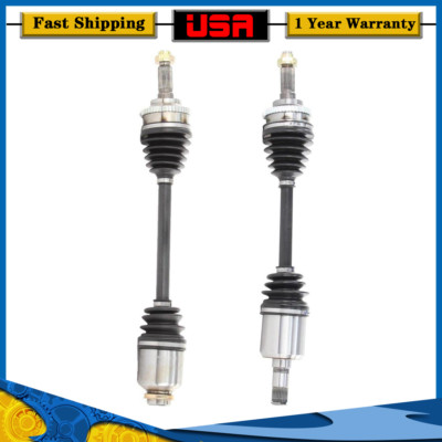 Front Driver Passenger CV Axle Shafts For 2000 Kia Spectra 1.8L Manual Trans.