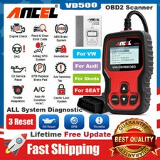 ANCEL VD500 For VAG VW OBD2 Scanner SRS ABS E...