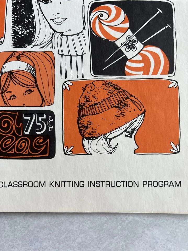 Let's Learn to Knit, It's easy as pie! Instructional Student Manual by Boye DIY - Image 3 of 4