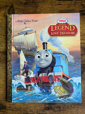 Vintage 2015 Thomas & Friends Sodor s Legend Lost Treasure A Little Golden Book