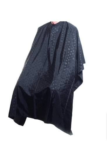 Agenda Skull Barber Cape - black