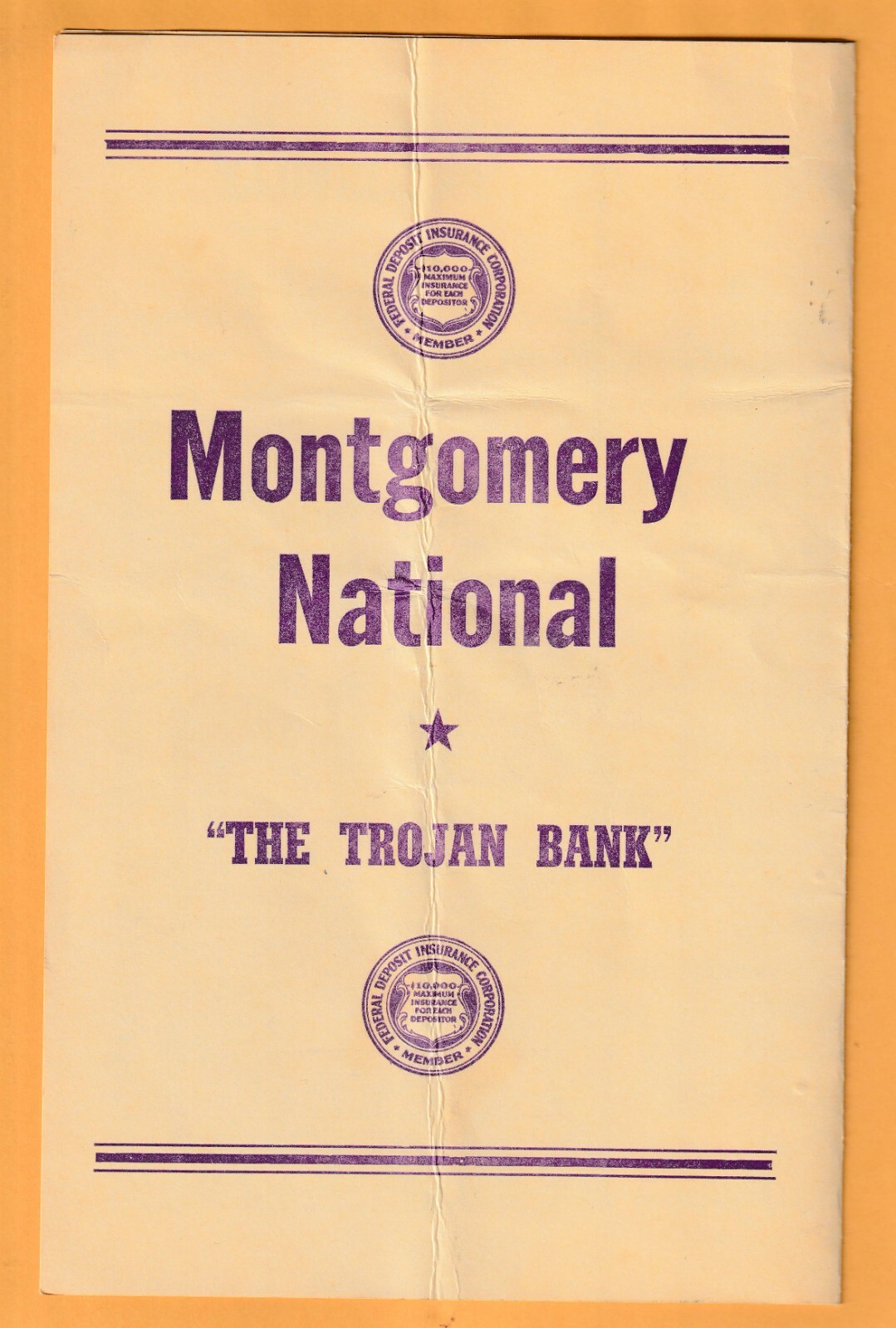 1963 Mt. Sterling Paintsville Kentucky High School Football Roster Card