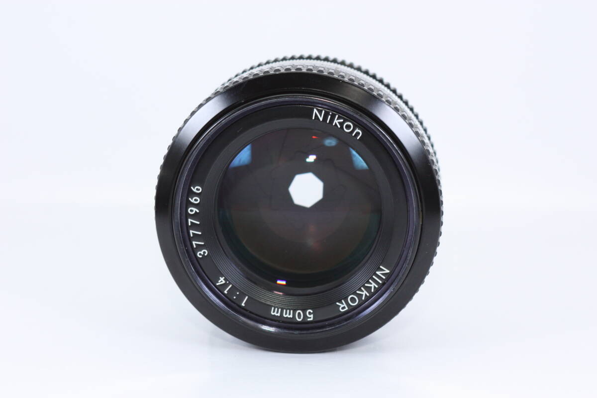NIKON Ai NIKKOR 50mm F1.4 燃えつき 光学清掃済み#196 