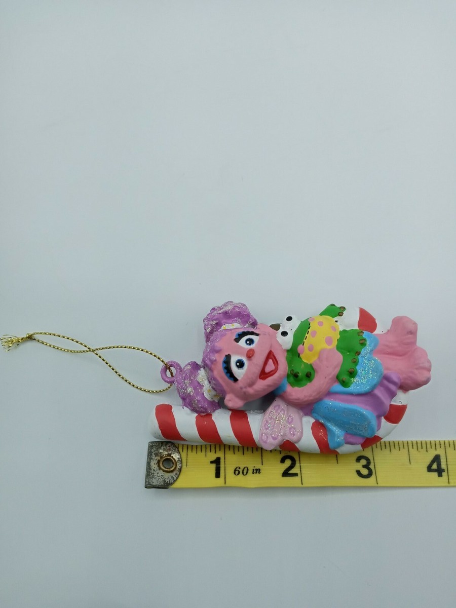 Kurt Adler Sesame Street Christmas Ornament Abby Cadabby Frog