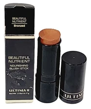 Ultima II Beautiful Nutrient BRONZED Blush Stick Nourishing .5 oz/14.17g New