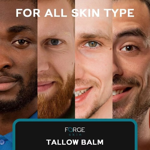 Forge Skin Beef Tallow Based Anti-Wrinkle Face Balm for Men (50g / 1.76 oz) - Picture 3 of 3
