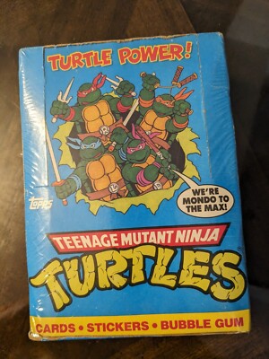 1 PACK 1989 TEENAGE MUTANT NINJA TURTLES TMNT SERIES 1 TOPPS FROM