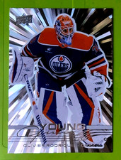 OLIVIER RODRIGUE OUTBURST YOUNG GUNS 2025-26 UPPER DECK S 1 ROOKIE 203 OILERS RC