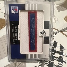 2011-12 SP Game Used Edition Letter Marks 12/50 BRAD RICHARDS #LM-BR