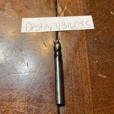 Destiny Tool V31608S , 1/4" Carbide Square End Mill Bit (D25)
