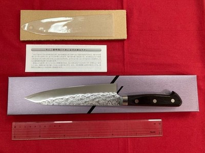 Takamura Hamono Gyuto 180mm V10 Special Steel Hammered Japanese Chef Knife New