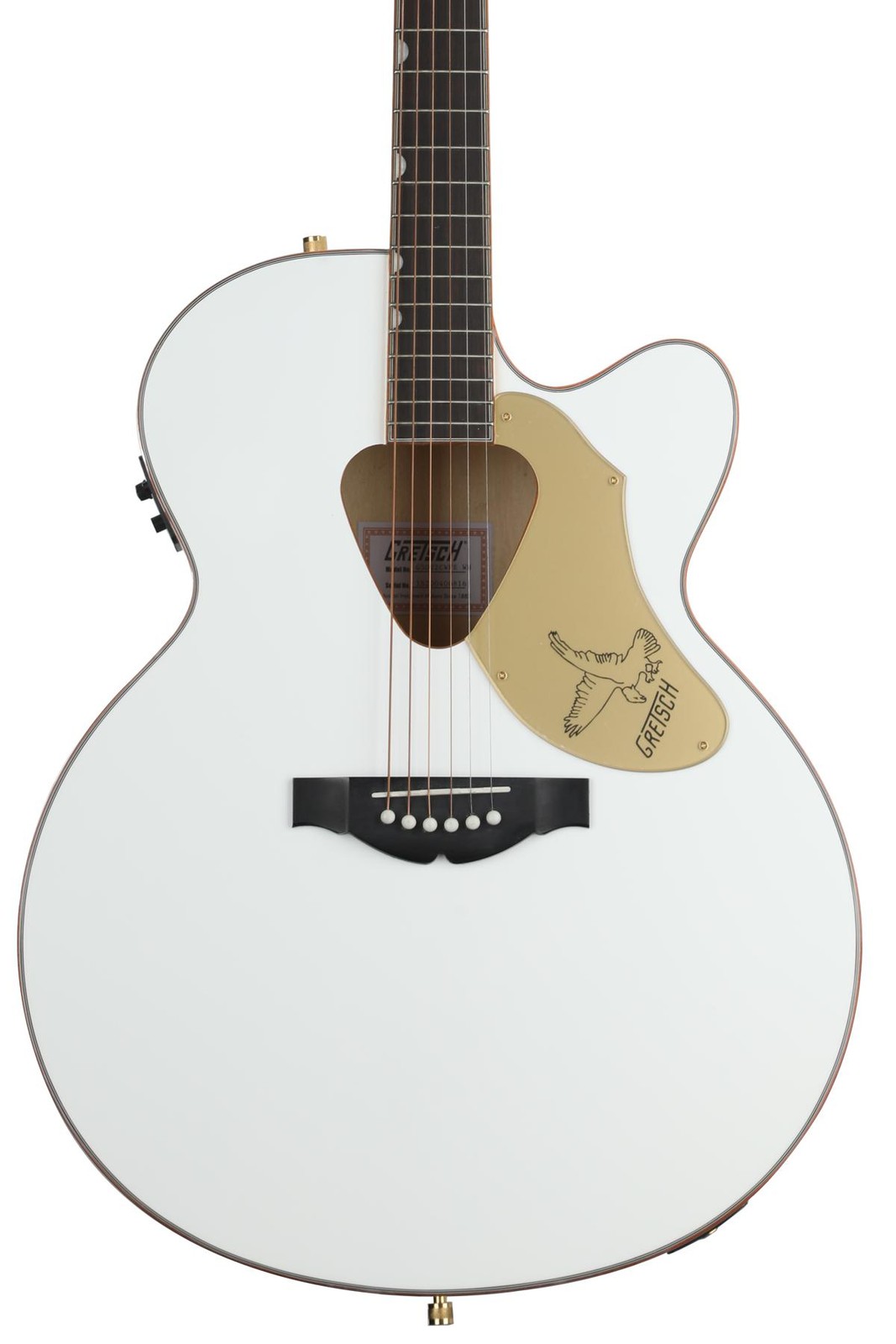 Gretsch 5022CWFE Rancher Falcon Jumbo Cutaway - Белый 105390₽