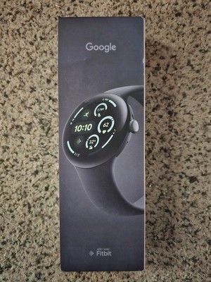 NEW!!! Google Pixel Watch 3... 45mm Face... Black / Obsidian Unlocked