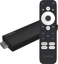 Strong LEAP-UNA Android TV Stick Media-Player Streaming HDMI WLAN Schwarz