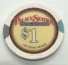 PALACE STATION 1 Casino Chip Las Vegas Nevada House Mold 2001