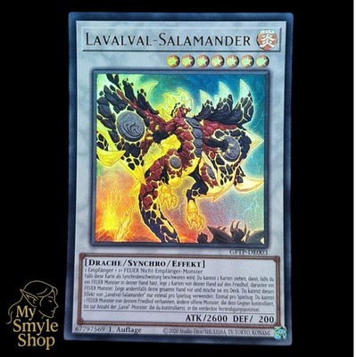YuGiOh - Lavalval-Salamander - GFTP-DE003 Ultra Rare 1. Auflage DE & NM