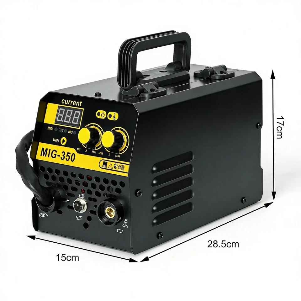 220V 3IN1 MIG WELDER INVERTER 350Amp MMA GASLESS TIG ARC/MIG WELDING MACHINE2025 - Image 3 of 4