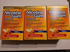  3 Good Sense Nicotine Fruit Flavor Gum 4 Mg 100ct/300pcs Total - 02/2027