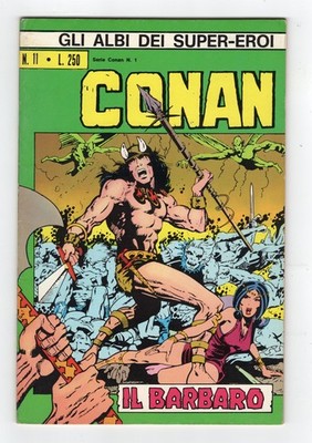 1970 MARVEL CONAN THE BARBARIAN #1, #2 & #12 1ST CONAN & ORIGIN RARE KEY ITALY