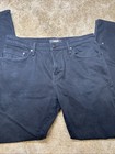 Mavi Matt Relaxed Denim Men's Size 33 x 32 Black Stretch Denim — photo 2