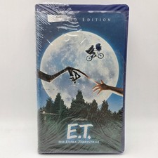 E.T. The Extra-Terrestrial Limited Edition Purple Clamshell Case 2002 VHS Sealed