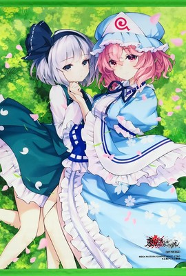 Tapestry Konpaku Youmu Saigyoji Yuko Original B2 Ps5/Ps4/Switch Software Touhou