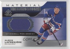 2020 Upper Deck SP Game Used Distinctions Materials Alexis Lafreniere #DM-AL m0p