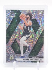 ANDRE JACKSON JR 2024-25 PANINI MOSAIC FAST BREAK PRIZM #181 BUCKS Q5722