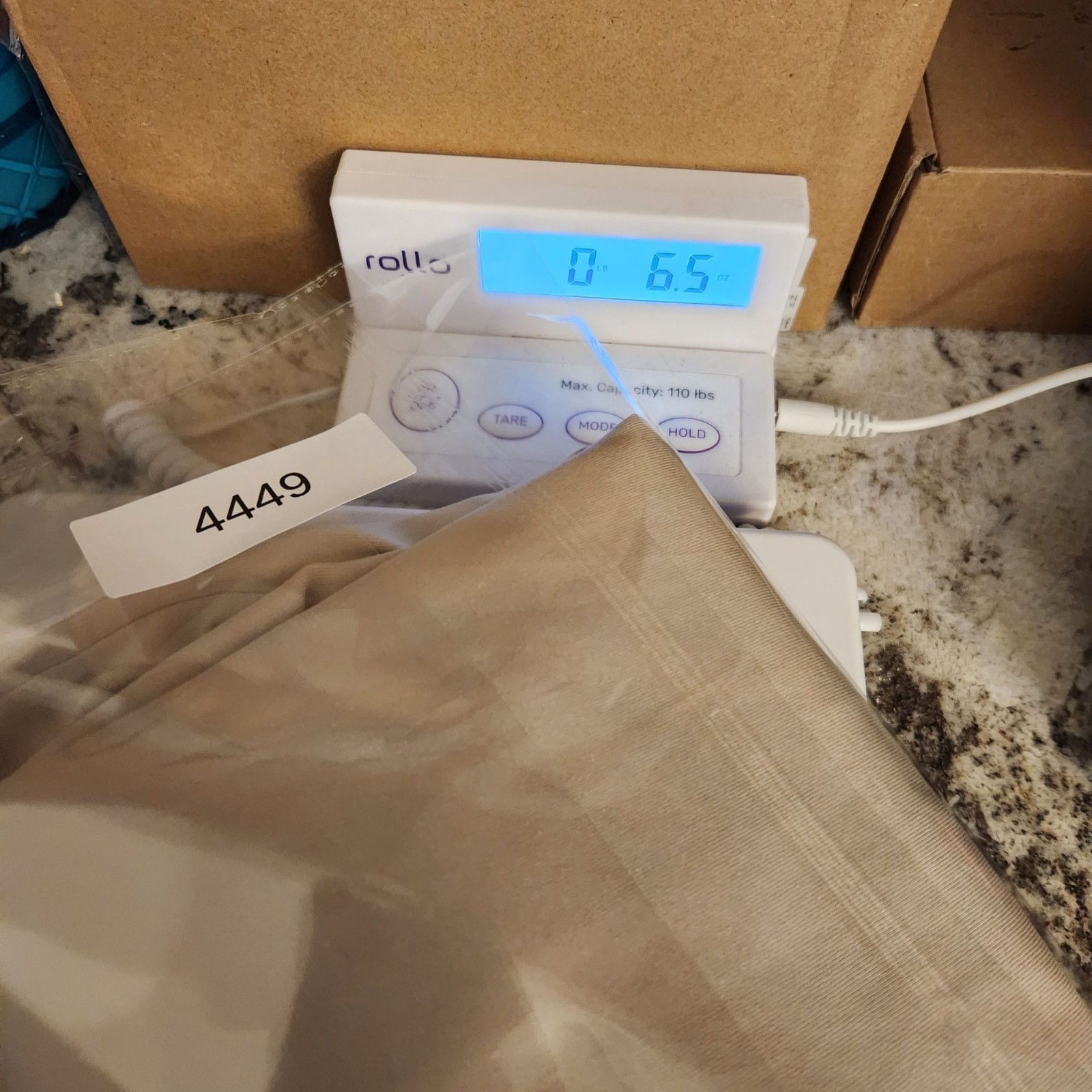 H&M Basic Women's Beige Cotton Jersey Bike Shorts thumbnail 9